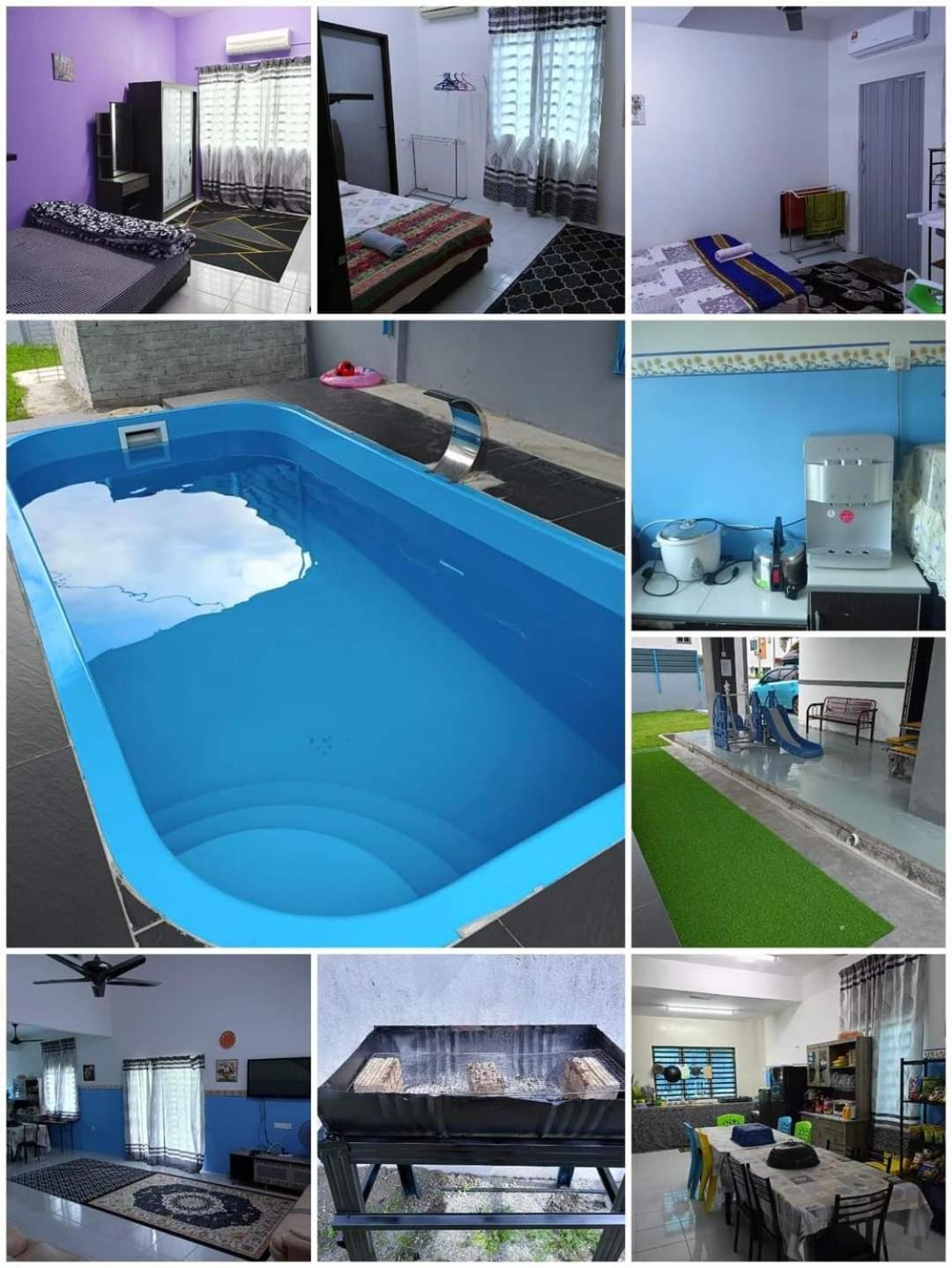 Rumah percutian Hayfa Homestaymuslim Private Pool *